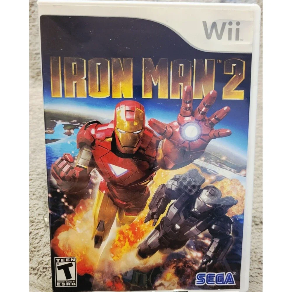 NINTENDO Wii: Iron Man 2,CIB, MANUAL, TESTED  & WORKING,FAST SHIPPING GET It Now